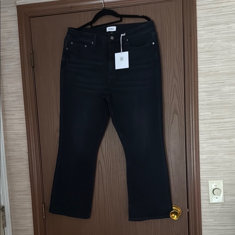 pistola NWT Black Wide Leg Jeans